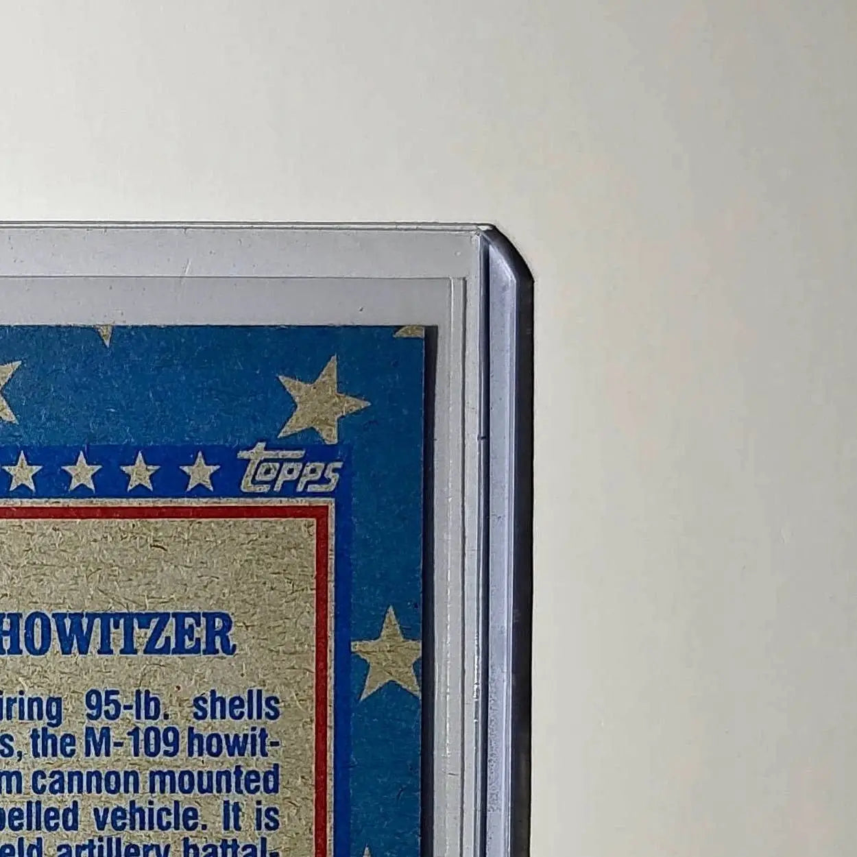 M-109 Howitzer 1991 Topps Desert Storm #107 Card - Non-Sports Card Single