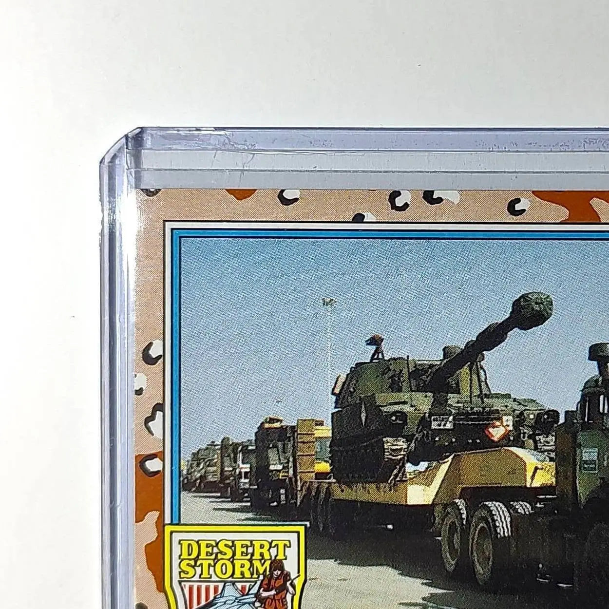 M-109 Howitzer 1991 Topps Desert Storm #107 Card - Non-Sports Card Single
