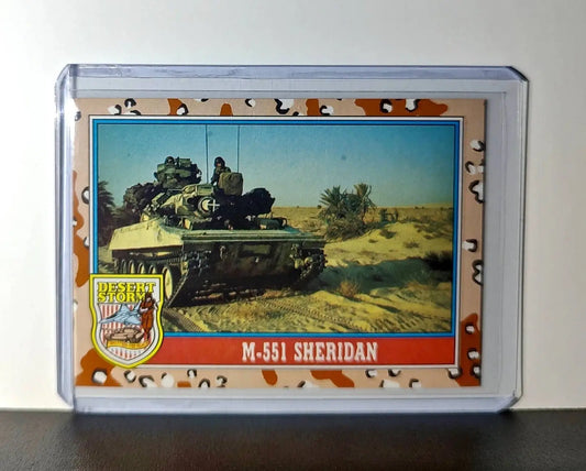 M-551 Sheridan 1991 Topps Desert Storm #92 Card
