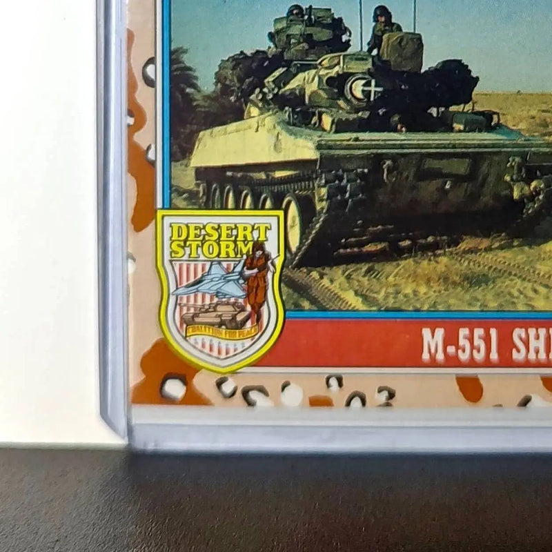 M-551 Sheridan 1991 Topps Desert Storm #92 Card