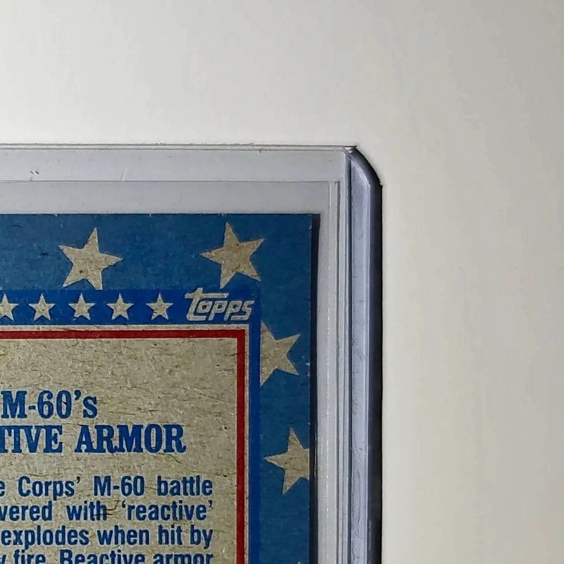 M-60 Reactive Armor 1991 Topps Desert Storm #106 Card - Other