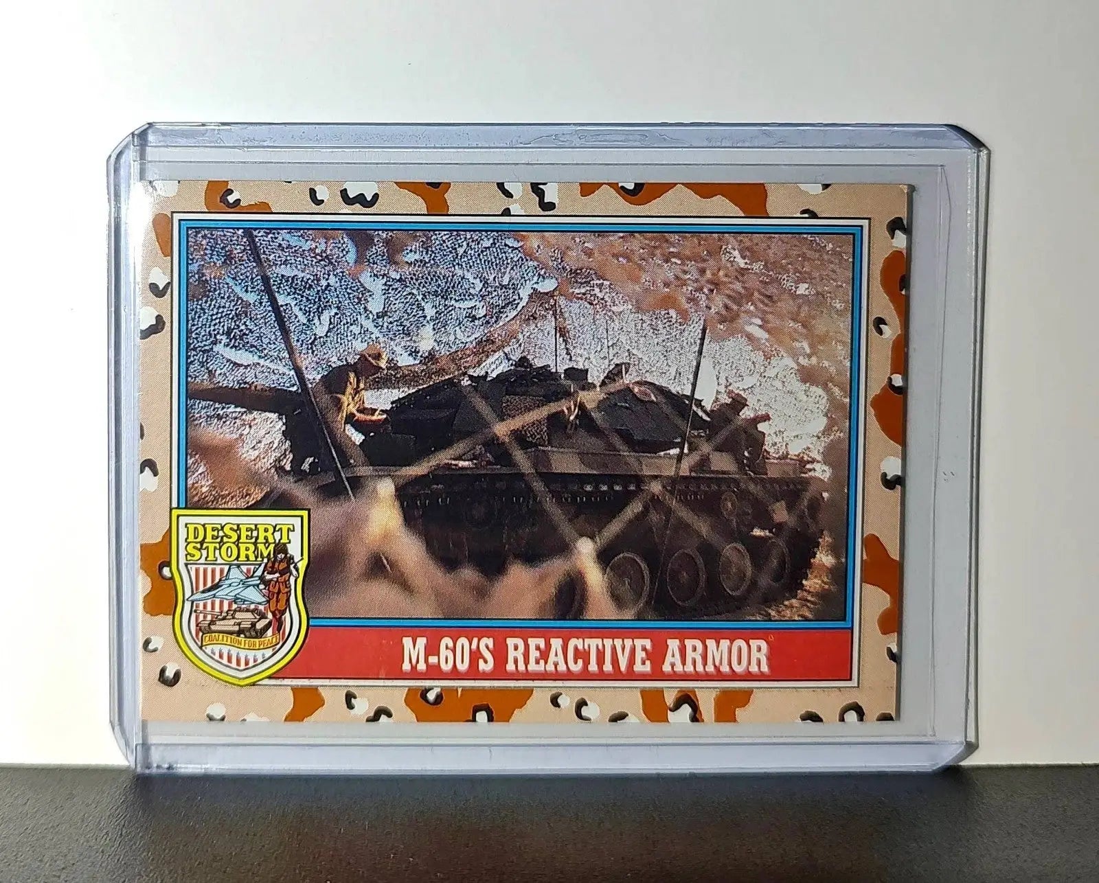 M-60 Reactive Armor 1991 Topps Desert Storm #106 Card - Other