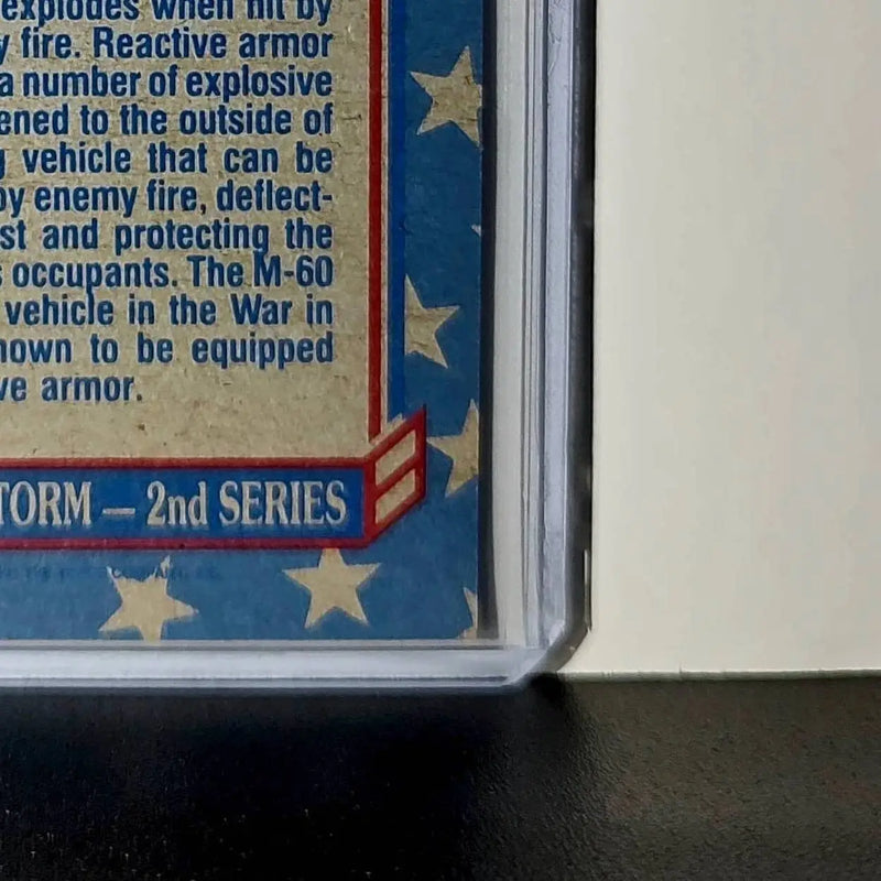 M-60 Reactive Armor 1991 Topps Desert Storm #106 Card - Other