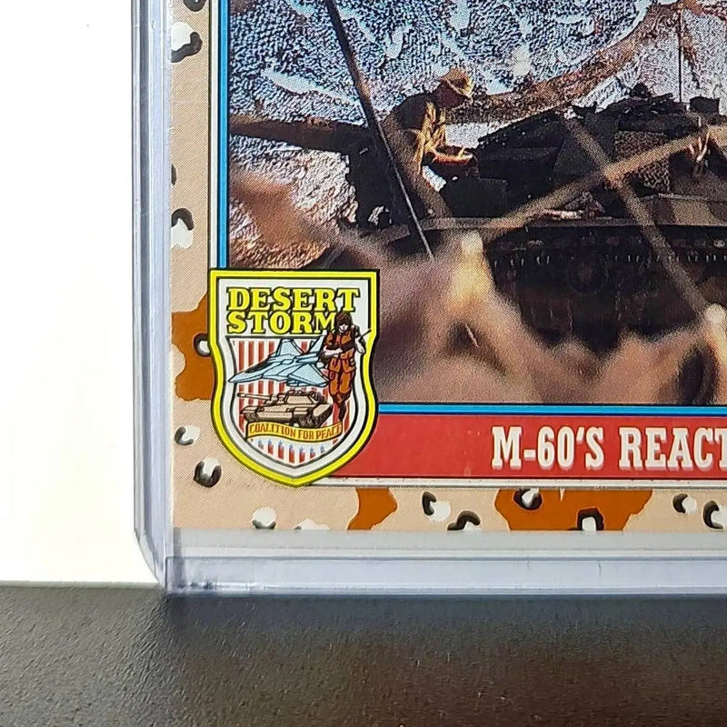 M-60 Reactive Armor 1991 Topps Desert Storm #106 Card - Other