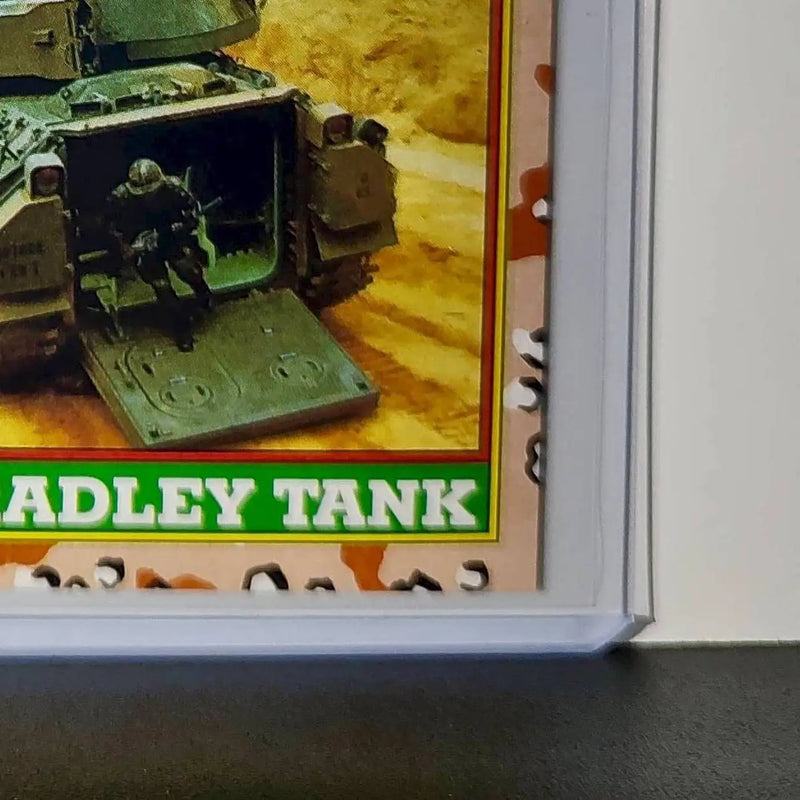 M2 Bradley Fighting Vehicle 1991 Topps Desert Storm #38 Card