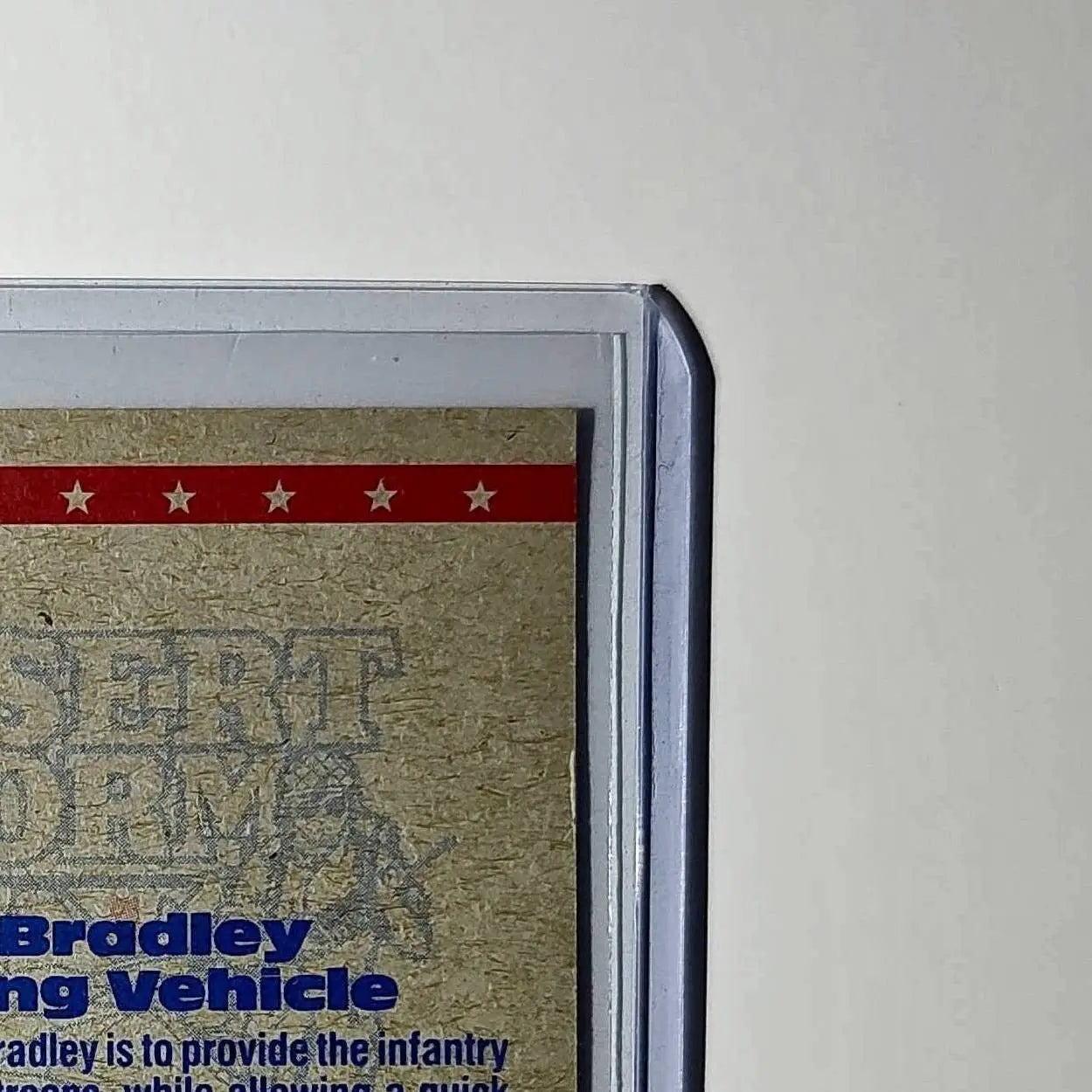 M2 Bradley Fighting Vehicle 1991 Topps Desert Storm #38 Card