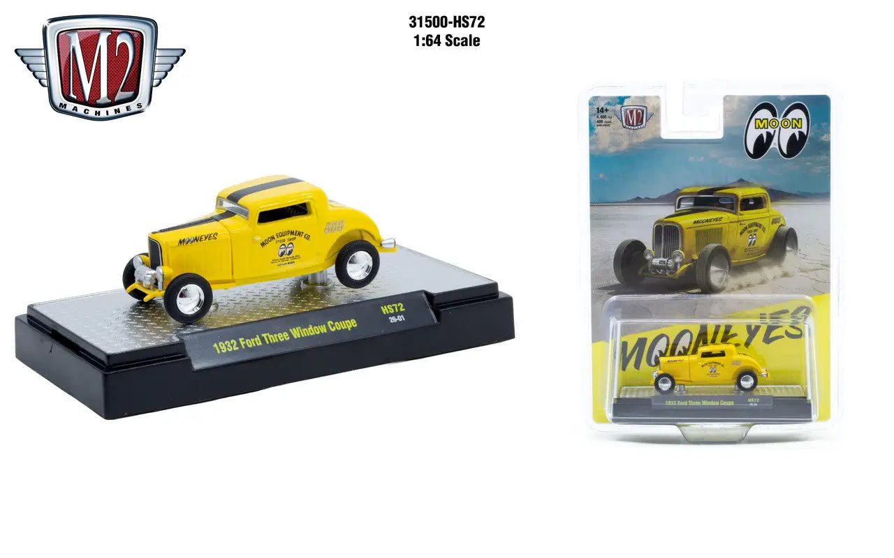 M2 Machines 1:64 1932 Ford Three Window Couple Rel HS72 - Other