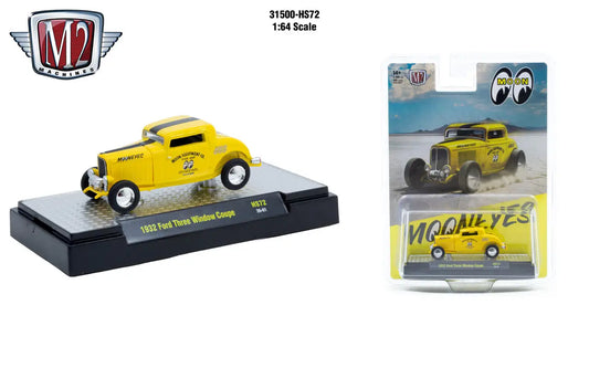 M2 Machines 1:64 1932 Ford Three Window Couple Rel HS72 - Collectibles