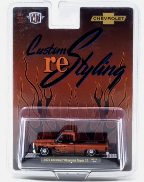 M2 Machines 1:64 1973 Chevrolet Cheyenne Super 10 Rel HS70 - Collectibles