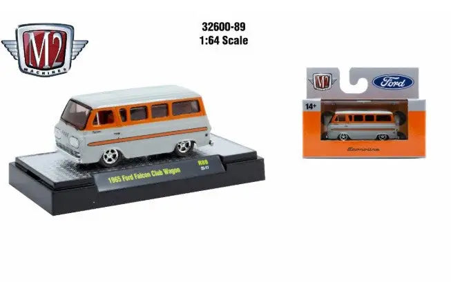 Toy 1965 Ford Falcon Club Wagon from Detroit Muscle R89 by M2 Machines