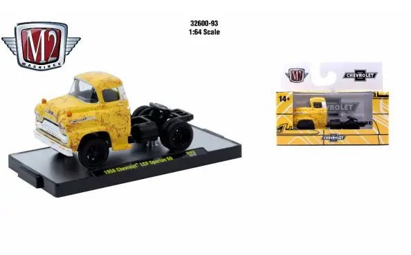 M2 Machines 1:64 Detroit Muscle R93 1958 Chevrolet LCF Spartan 60 - Collectibles