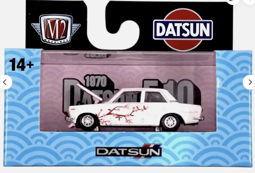 M2 Machines 1:64 Detroit Muscle R94 1970 Datsun 510 - Other
