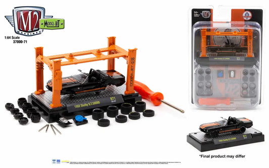 Model Kit Release featuring M2 Machines 1:64 Shelby GT 500KR with tools and wheels