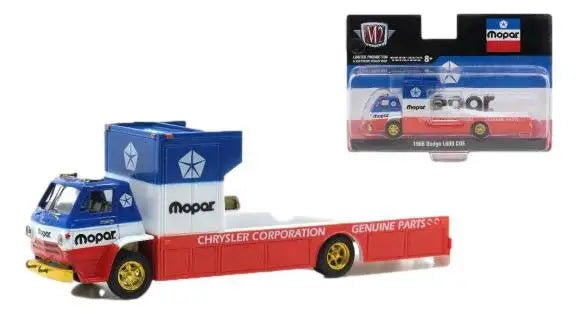 Vintage Mopar Toy Truck in Red, White, and Blue - Dodge L600 COE Release HS02