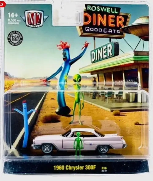 M2 Machines 1:64 R16 1960 Chrysler 300F - Collectibles