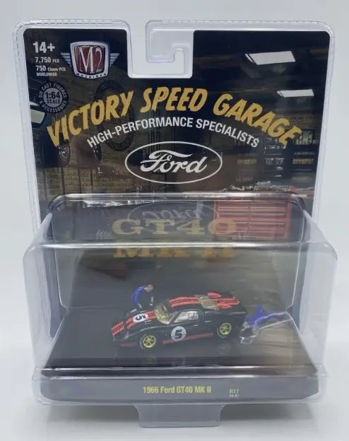 M2 Machines 1:64 R17 1966 Ford GT40 MKII CHASE - Other