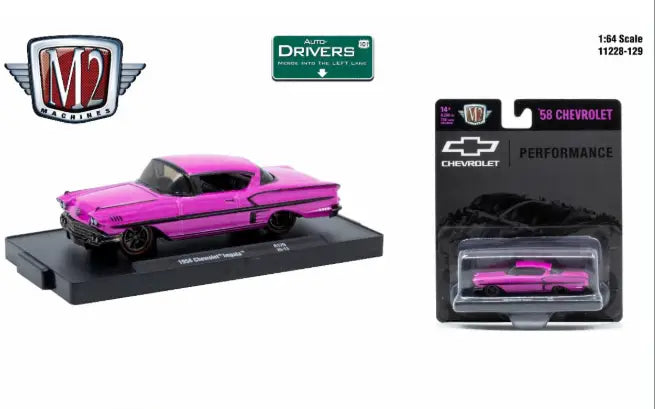 M2 Machines Auto-Drivers 1:64 R129 1958 Chevrolet Impala - Other