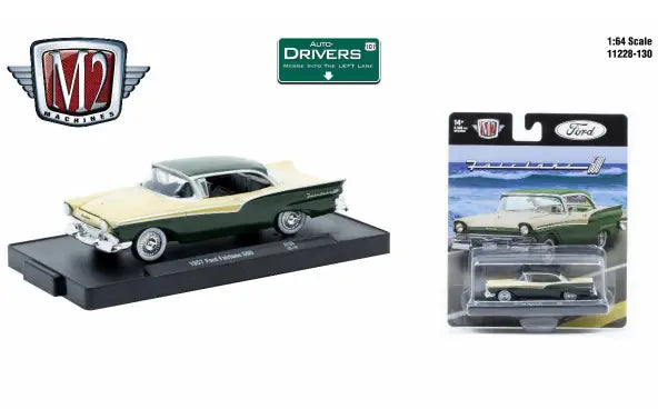 M2 Machines Auto-Drivers 1:64 R130 1957 Ford Fairlane 500 - Other