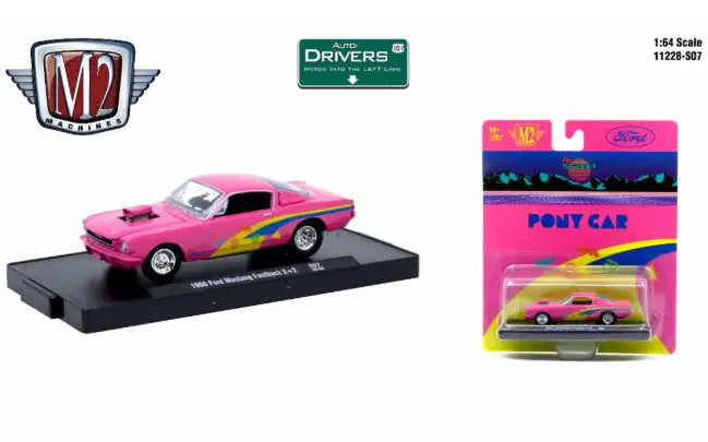 M2 Machines Auto-Drivers 1:64 RS07 1966 Ford Mustang Fastback 2 + 2 - Other