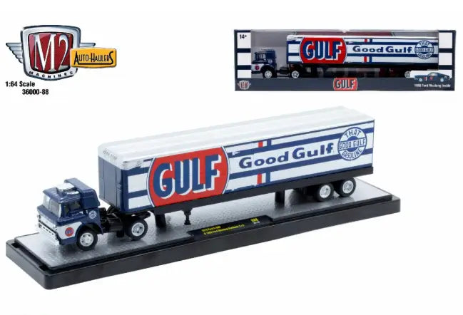 M2 Machines Auto Hauler 88 1970 Ford C-600 1968 Ford Mustang Fastback - Other