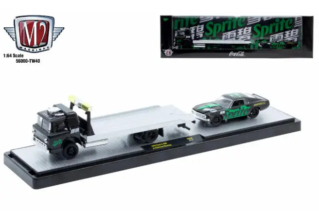 M2 Machines Auto Hauler TW40 1970 Ford C-950 1970 Ford Mustang - Collectibles