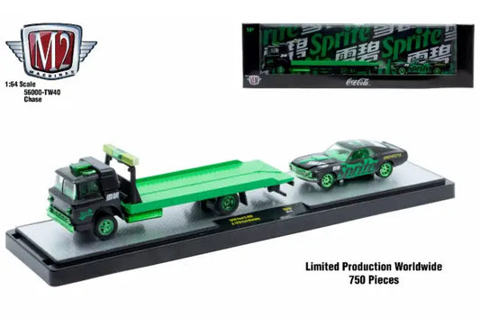 M2 Machines Auto Hauler TW40 1970 Ford C-950 1970 Ford Mustang CHASE - Collectibles