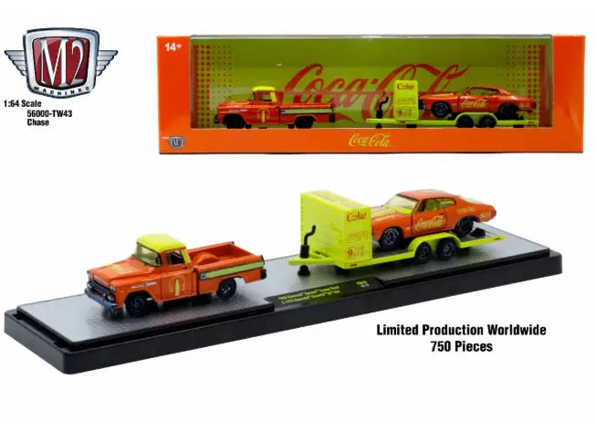 M2 Machines Auto Hauler TW43 1958 Chevrolet Apache Cameo 70 Chevy Chevelle CHASE - Collectibles