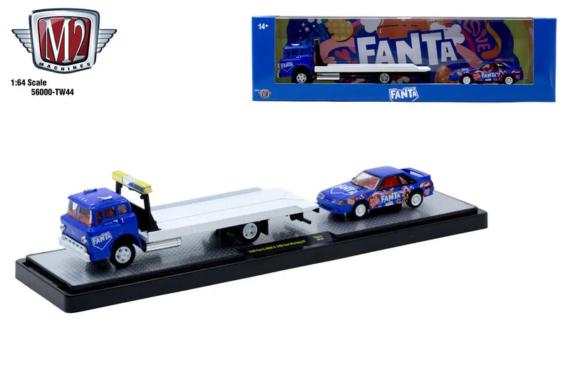 M2 Machines Auto Hauler TW44 1990 Ford C8000 90 Ford Mustang GT - Other