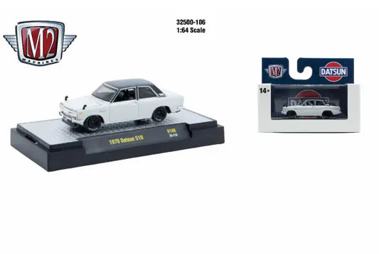 M2 Machines AutoThentics Rel 106 1:64 1970 Datsun 510 - Collectibles