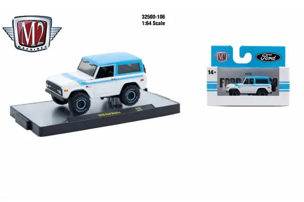 M2 Machines AutoThentics Rel 106 1:64 1976 Ford Bronco - Other