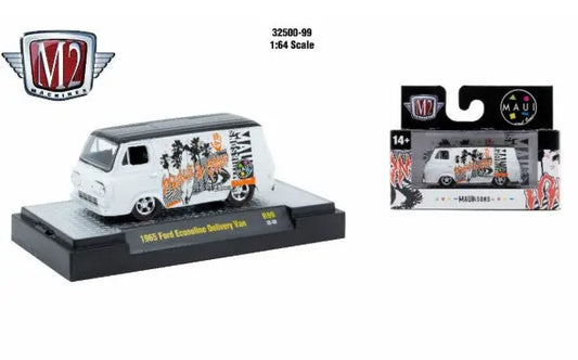 Toy Ford Econoline Delivery Van from Machines Autothentics Rel 98 in 1:64 scale