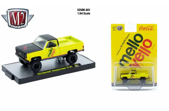 M2 Machines Coca-Cola Release A61 1973 Chevrolet Cheyenne Super 10 4x4 - Other