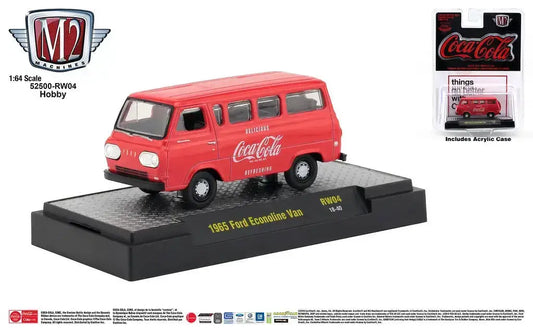 M2 Machines Coca-Cola Release RW04 1965 Ford Econoline Van - Collectibles