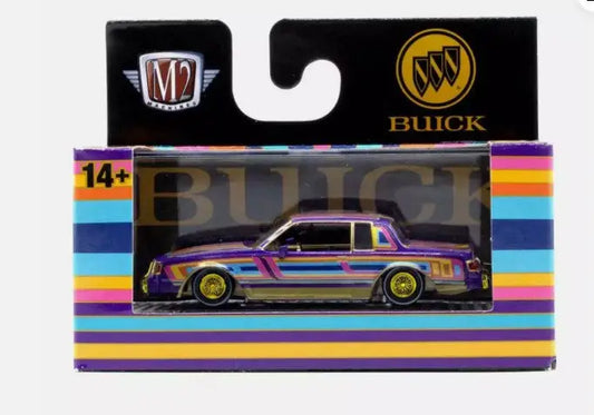 Toy Buick Grand National in packaging for M2 Machines Fun Lines Buick Regal limited chase