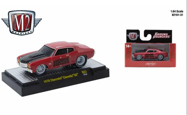 M2 Machines Ground Pounder R31 1970 Chevrolet Chevelle SS - Other