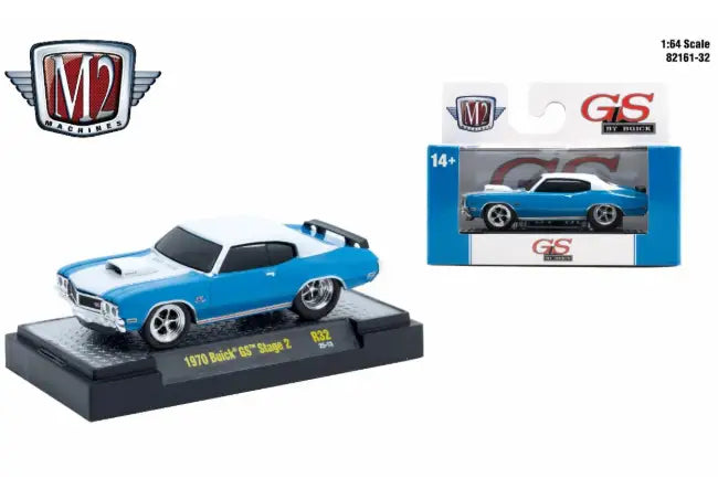M2 Machines Ground Pounder R32 1970 Buick GS Stage 2 - Other