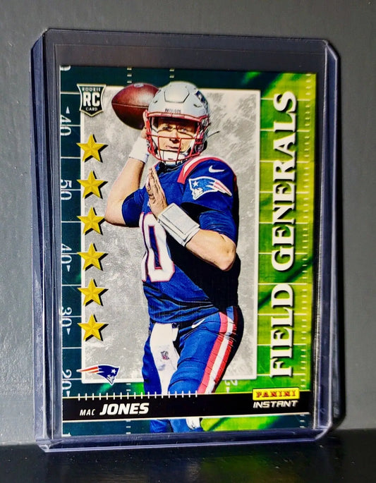 Mac Jones 2021 Panini NFL Instant Field Generals #22 Rookie Card 1 of 2088 - Football Card Single