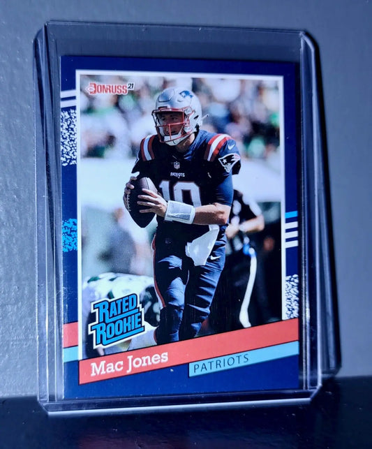 Mac Jones 2021 Panini NFL Rated Rookie Retro #9 Rookie Card 1/2231 - Football Card Single