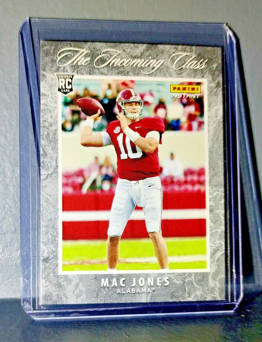 Mac Jones 2021 Panini NFL The Incoming Class Rookie Football Card 1/2936 - Football Card Single