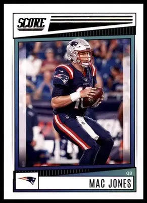 Mac Jones 2022 Score #284 New England Patriots - Football Card Single
