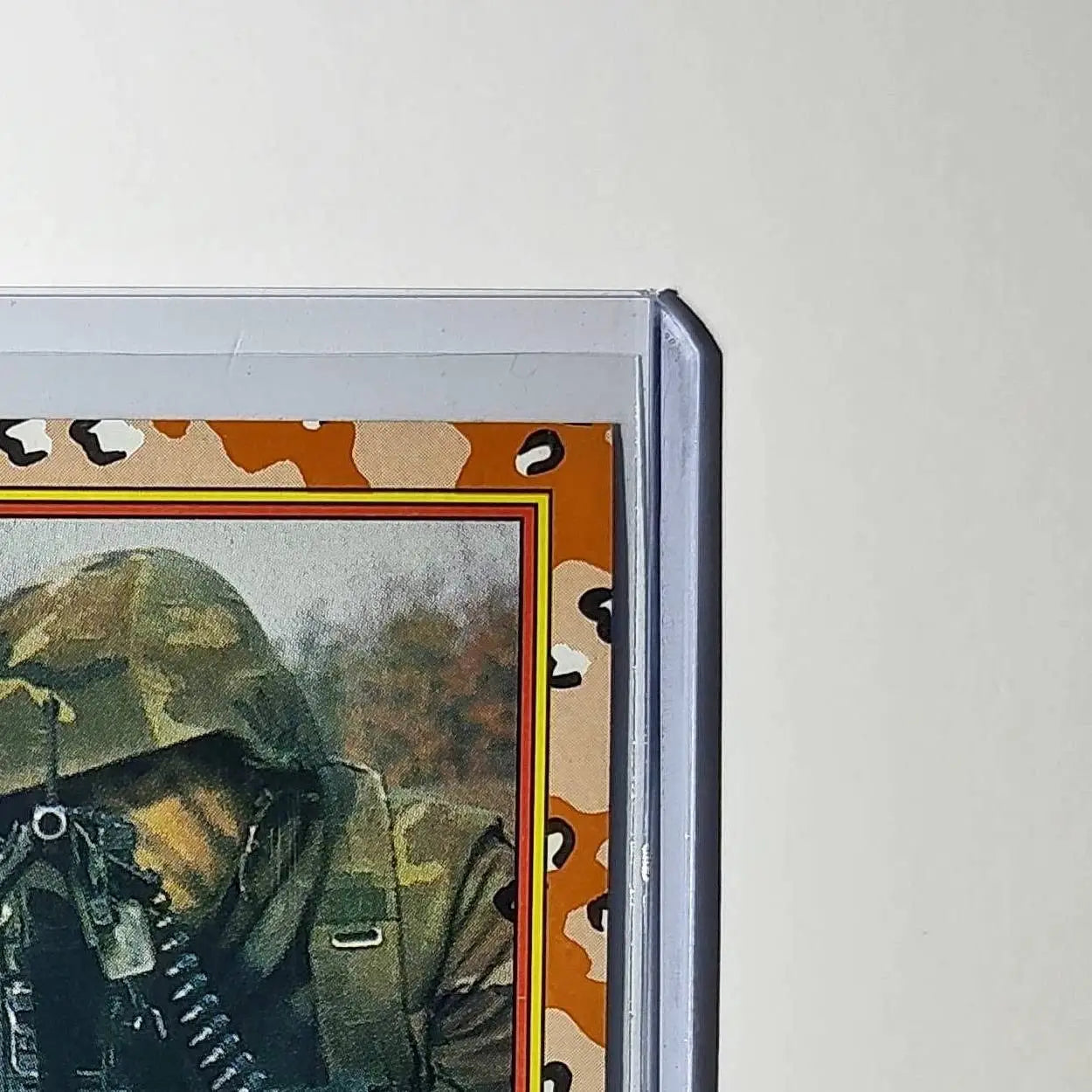 Machine Gunner 1991 Topps Desert Storm #73 Card