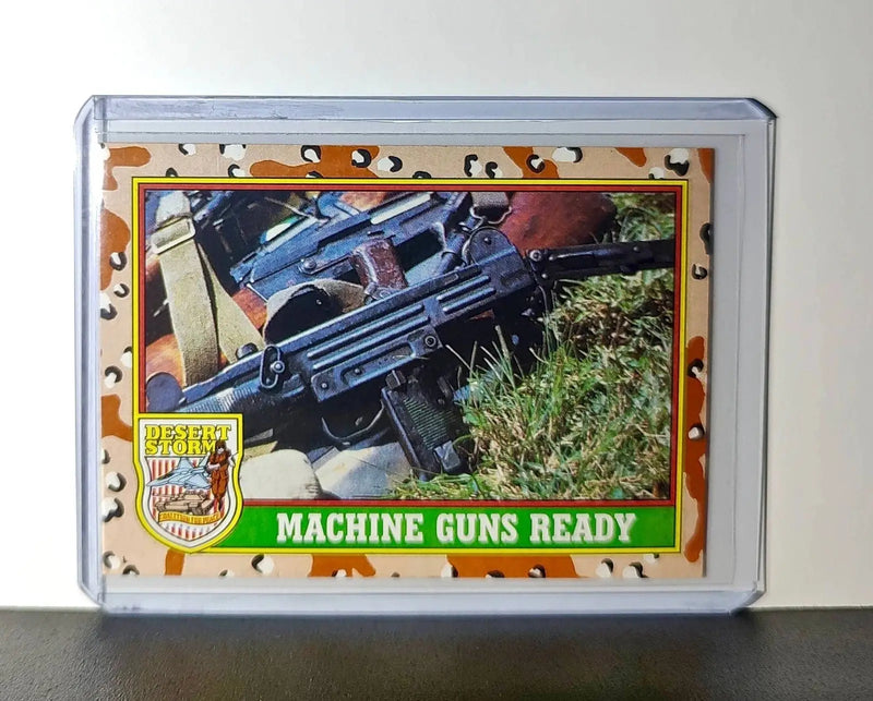 Machine Guns Ready 1991 Topps Desert Storm #78 Card - Other