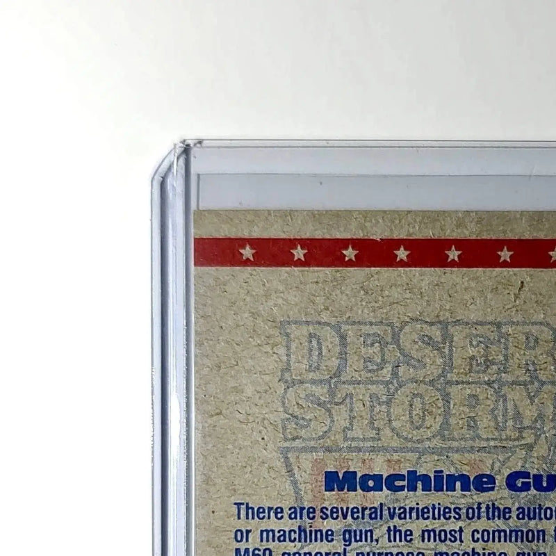 Machine Guns Ready 1991 Topps Desert Storm #78 Card - Other
