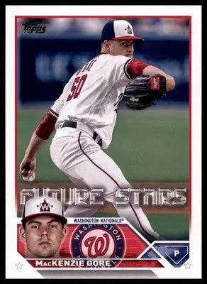 MacKenzie Gore 2023 Topps #629 Washington Nationals - Baseball Card Single
