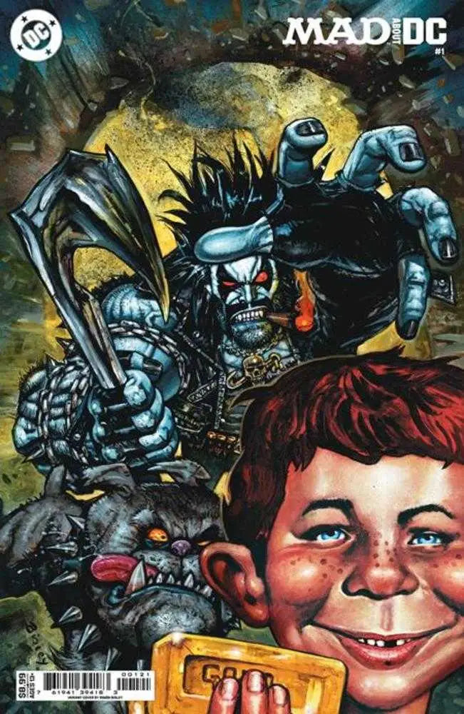 Mad About DC #1 (One Shot) Cover B Simon Bisley Card Stock Variant - Back Issues