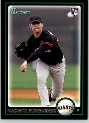 Madison Bumgarner - 2010 Bowman - #206 - RC Baseball - Baseball Card Single