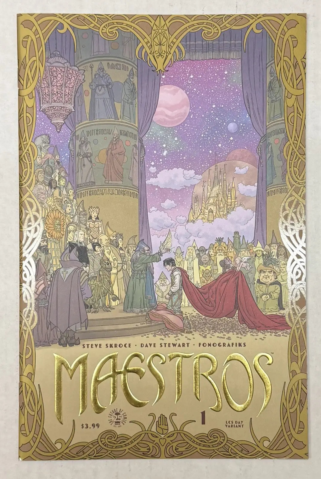 Maestros (2017) #1E LCS Exclusive Gold Foil Variant - Comic Book