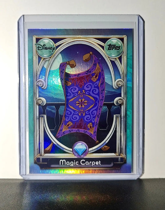 Magic Carpet 2025 Topps Disney Wonder #131 Diamond Card Aladdin - Non-Sports Card Single