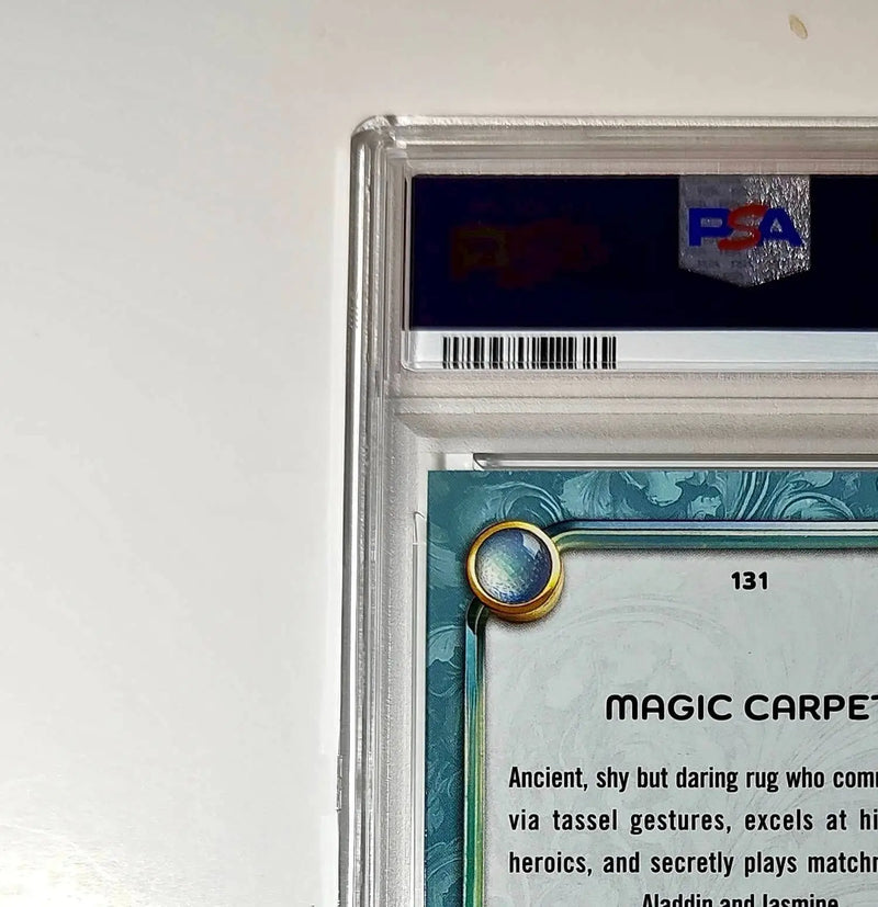 Magic Carpet 2025 Topps Disney Wonder #131 Diamond Card Aladdin PSA 6 - Non-Sports Card Single
