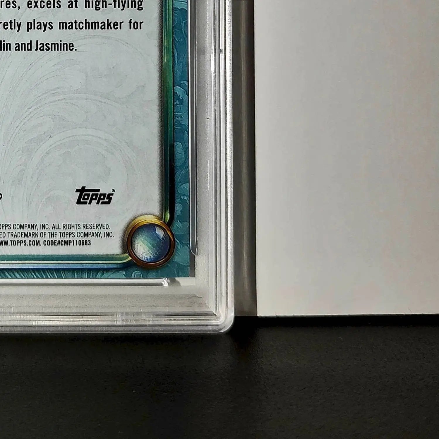 Magic Carpet 2025 Topps Disney Wonder #131 Diamond Card Aladdin PSA 6 - Non-Sports Card Single